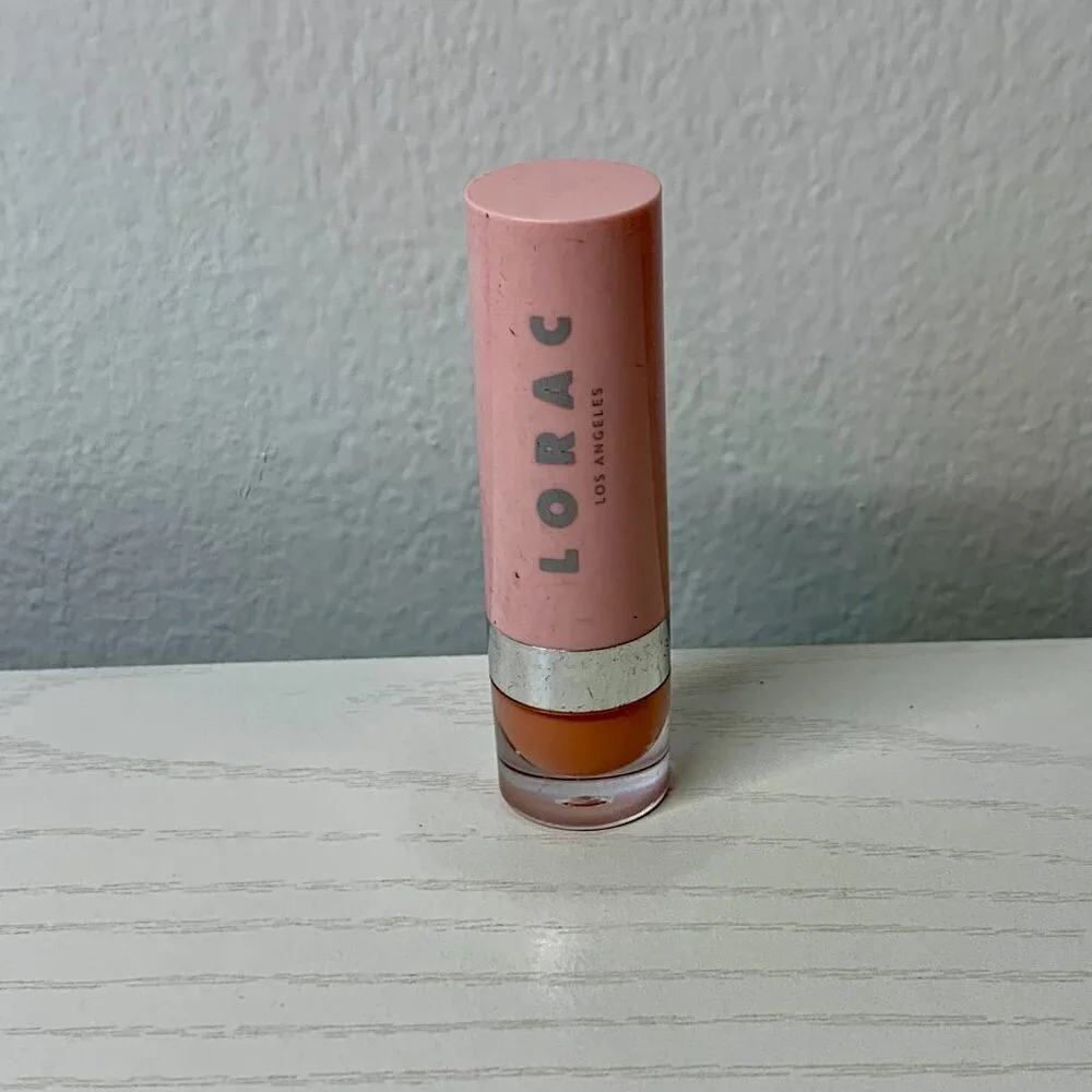 Lorac Alter Ego Lipstick Optimist Light Nude Pink No Box *USED* Rare discontinue